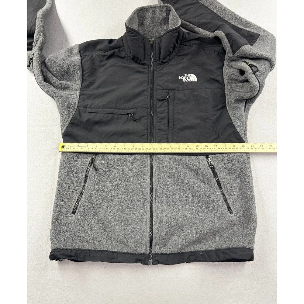 The North Face Men’s Fleece Denali Polartec Jacket Gray Small